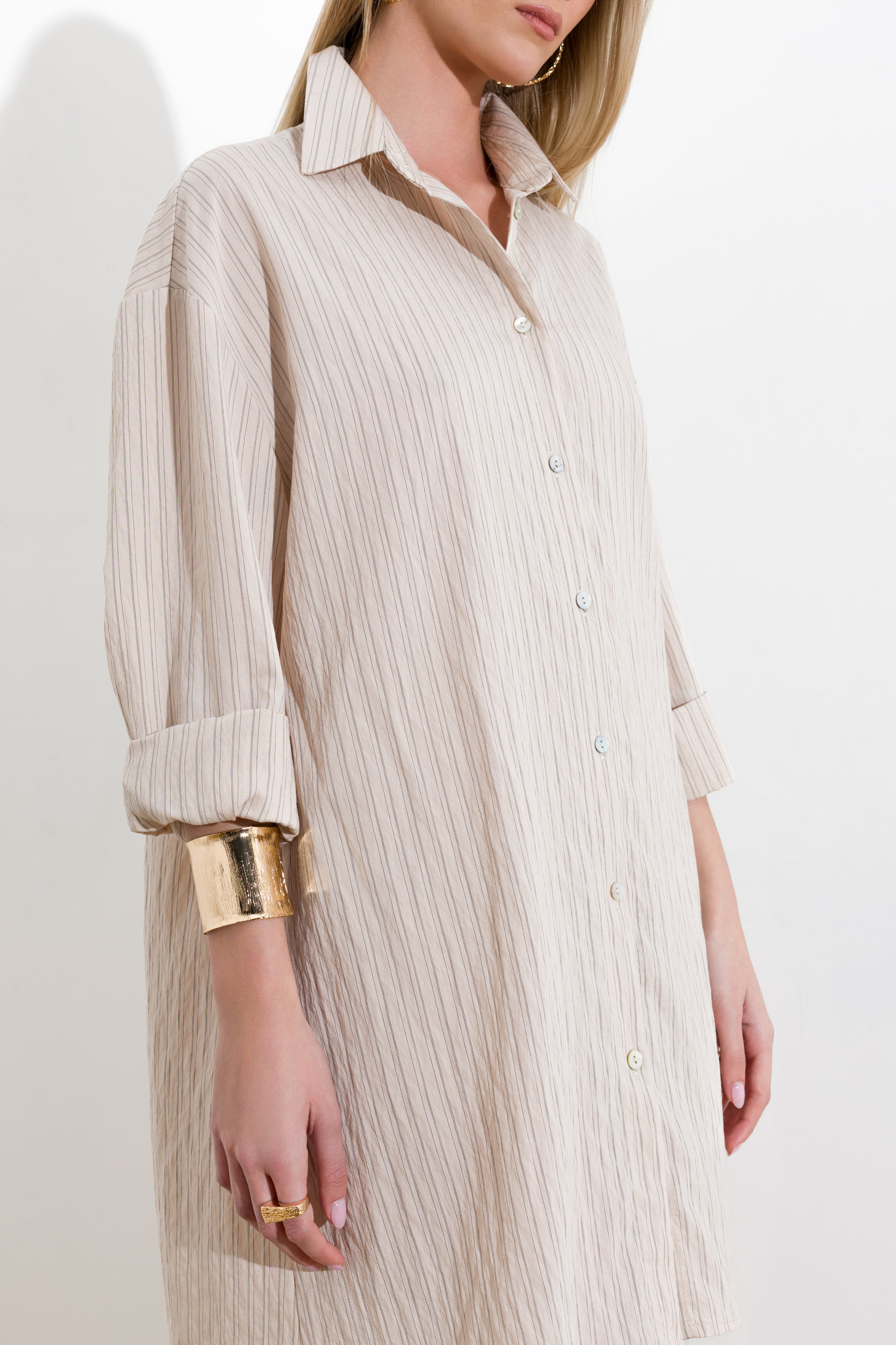 Camicia lunga a righe - Compagnia Italiana
