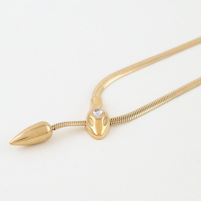 Collana punto luce con pendente - Collana punto luce con pendente