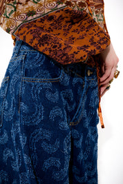 Pantalone denim punzonato - K Kulture