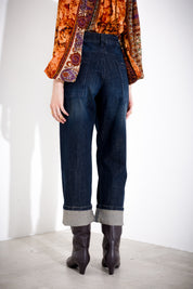Pantalone denim Mom - K Kulture
