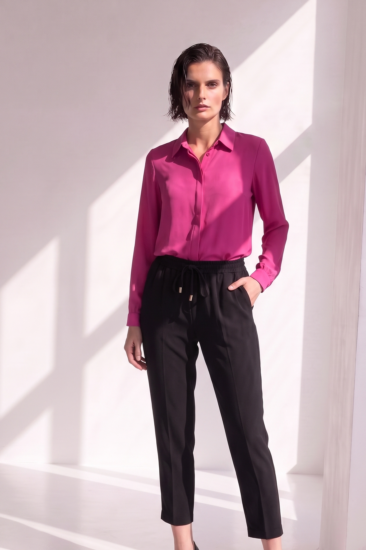 Camicia in viscosa