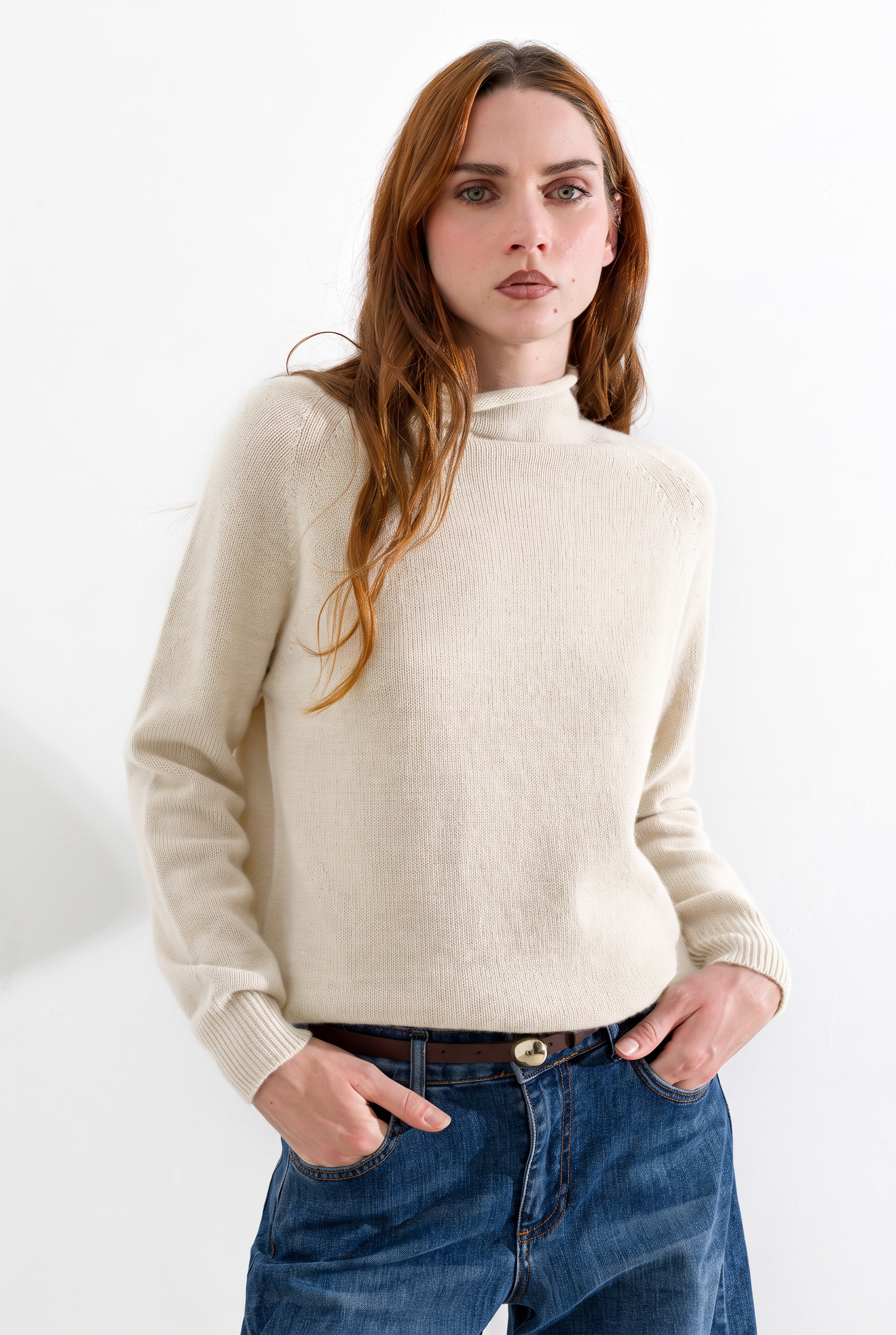 Maglia a lupetto in lana e cashmere Friendly Sweater