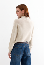 Maglia a lupetto in lana e cashmere Friendly Sweater