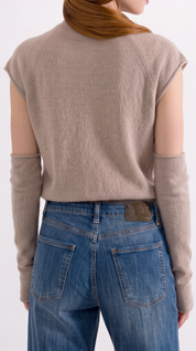 Wool and cashmere mittens Friendly Sweater