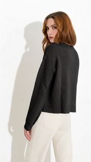 Cardigan con abbottonatura a nodi - Friendly Sweater
