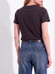T-Shirt con dettagli paillettes