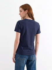 T-Shirt con dettagli paillettes