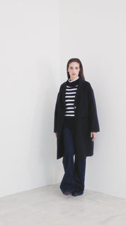 Cappotto in lana double