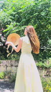 Cappello in paglia con fiocco - Compagnia Italiana