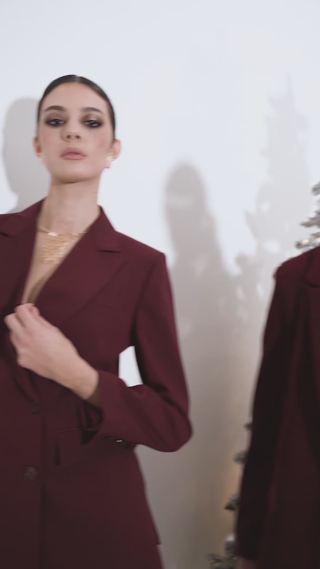 Blazer in velluto a coste