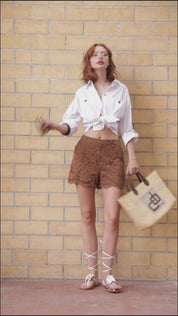 Cesta in paglia logo | Uncategorized da donna