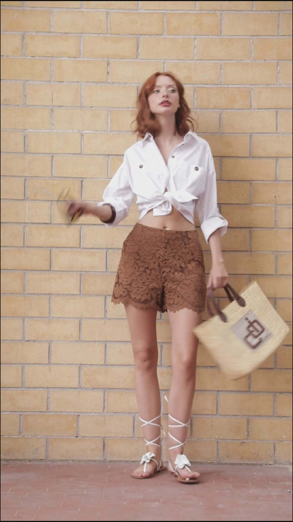 Cesta in paglia logo | Uncategorized da donna