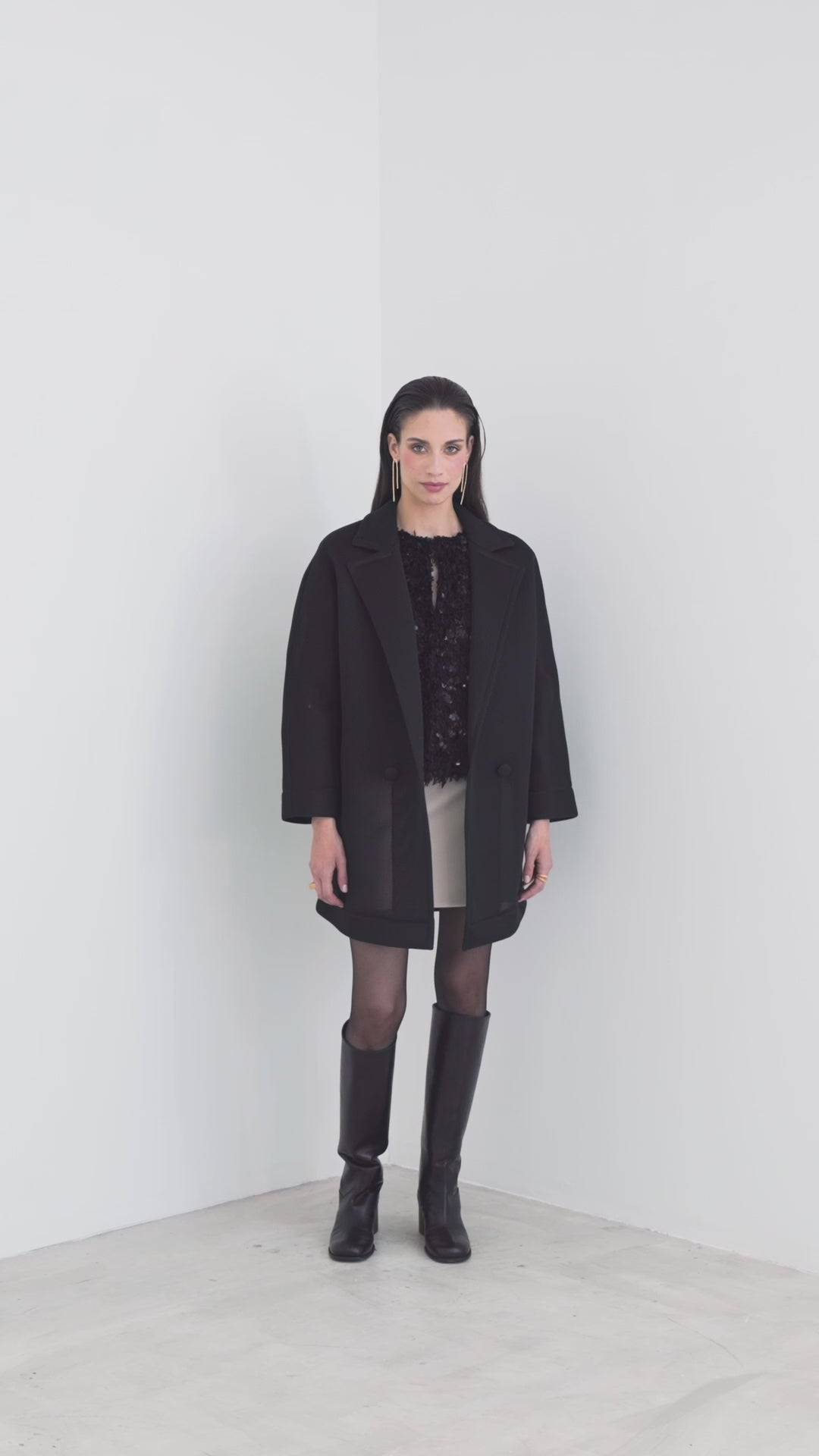 Short sequin jacket