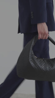 Blazer gessato doppiopetto