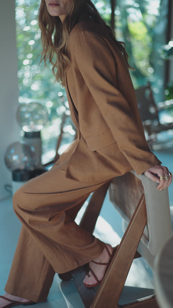 Blazer in lino viscosa - Compagnia Italiana