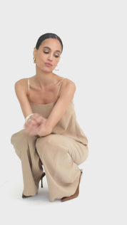 Top con catene in tencel | Uncategorized da donna