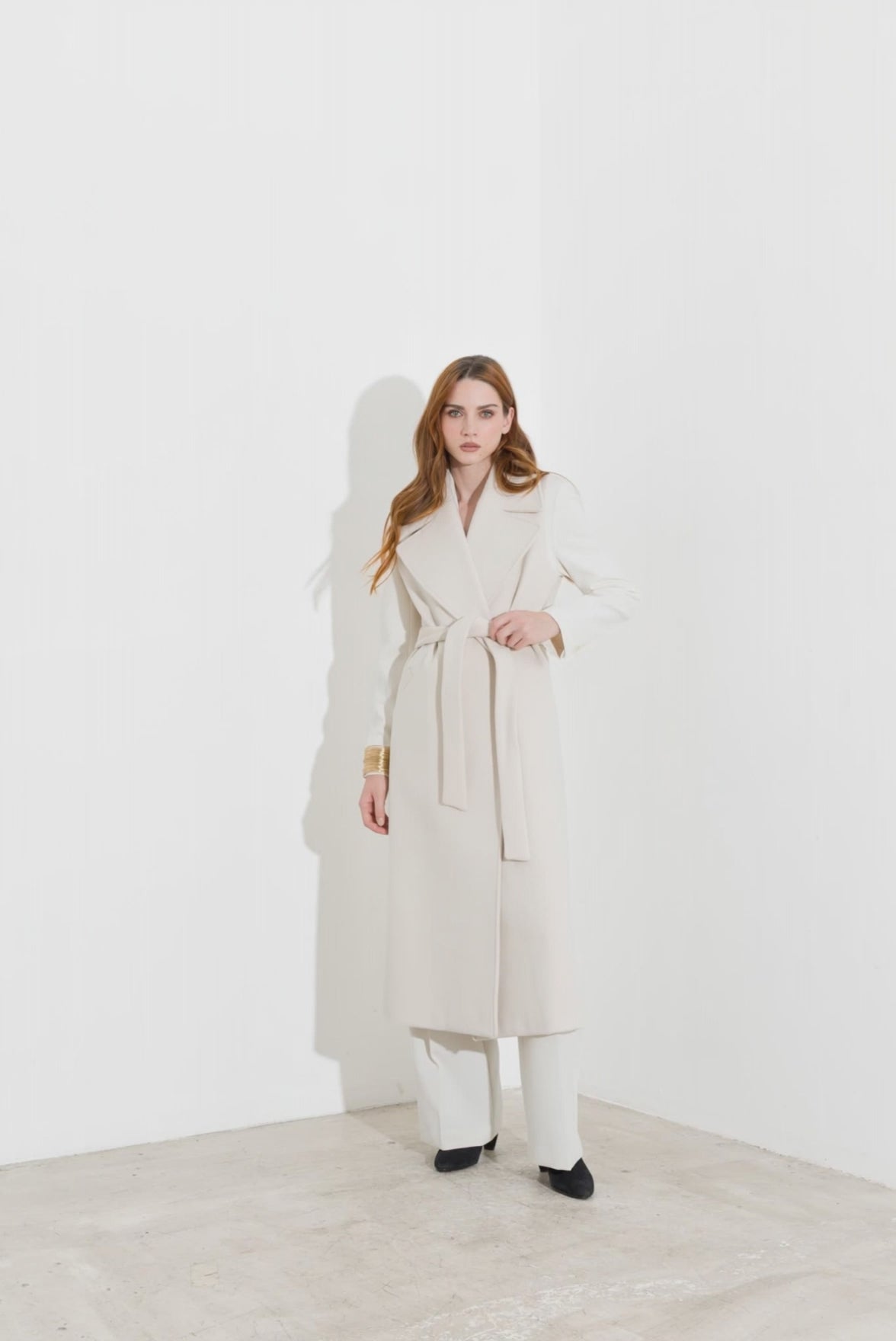 Cappotto senza maniche