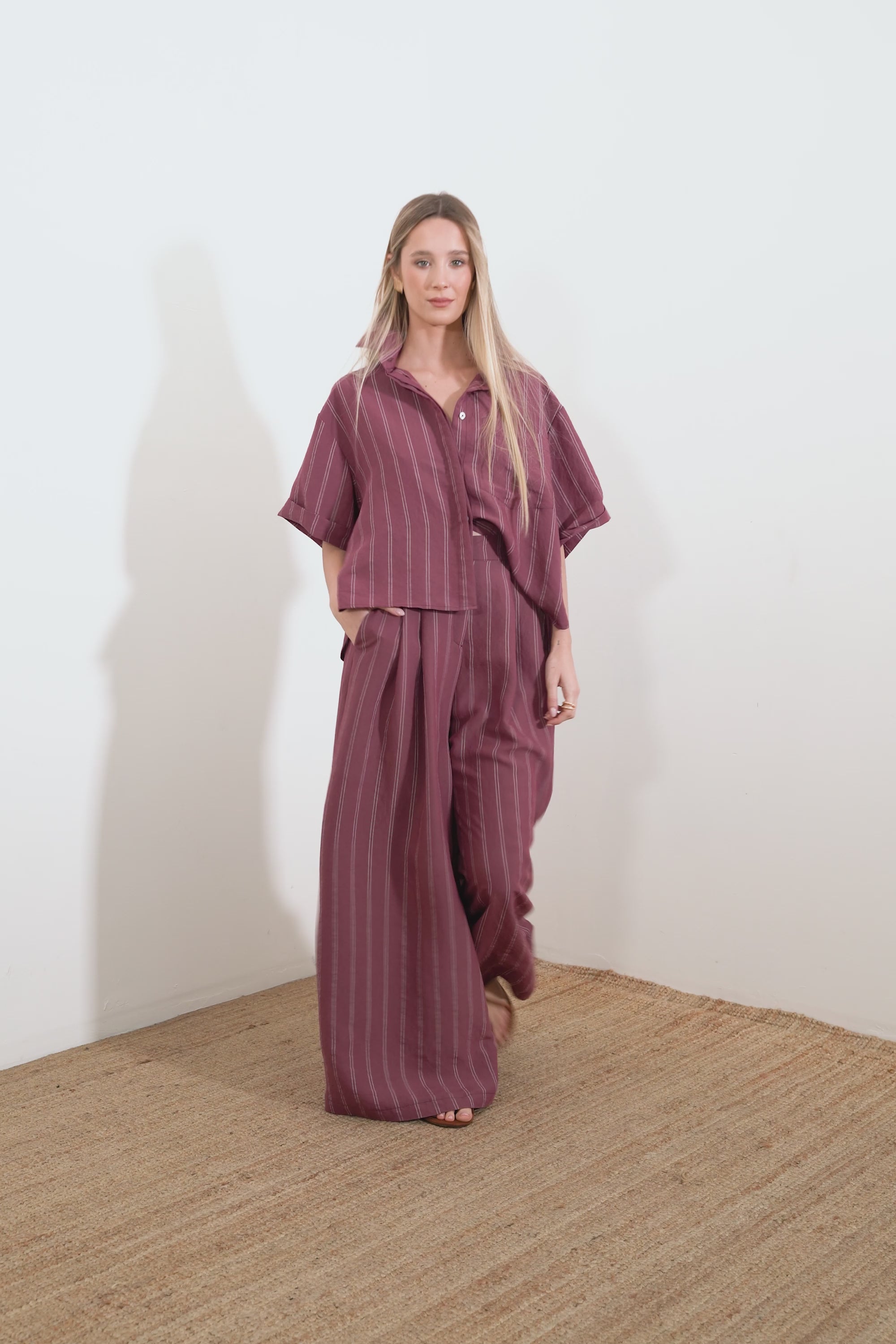 Camicia doppia riga