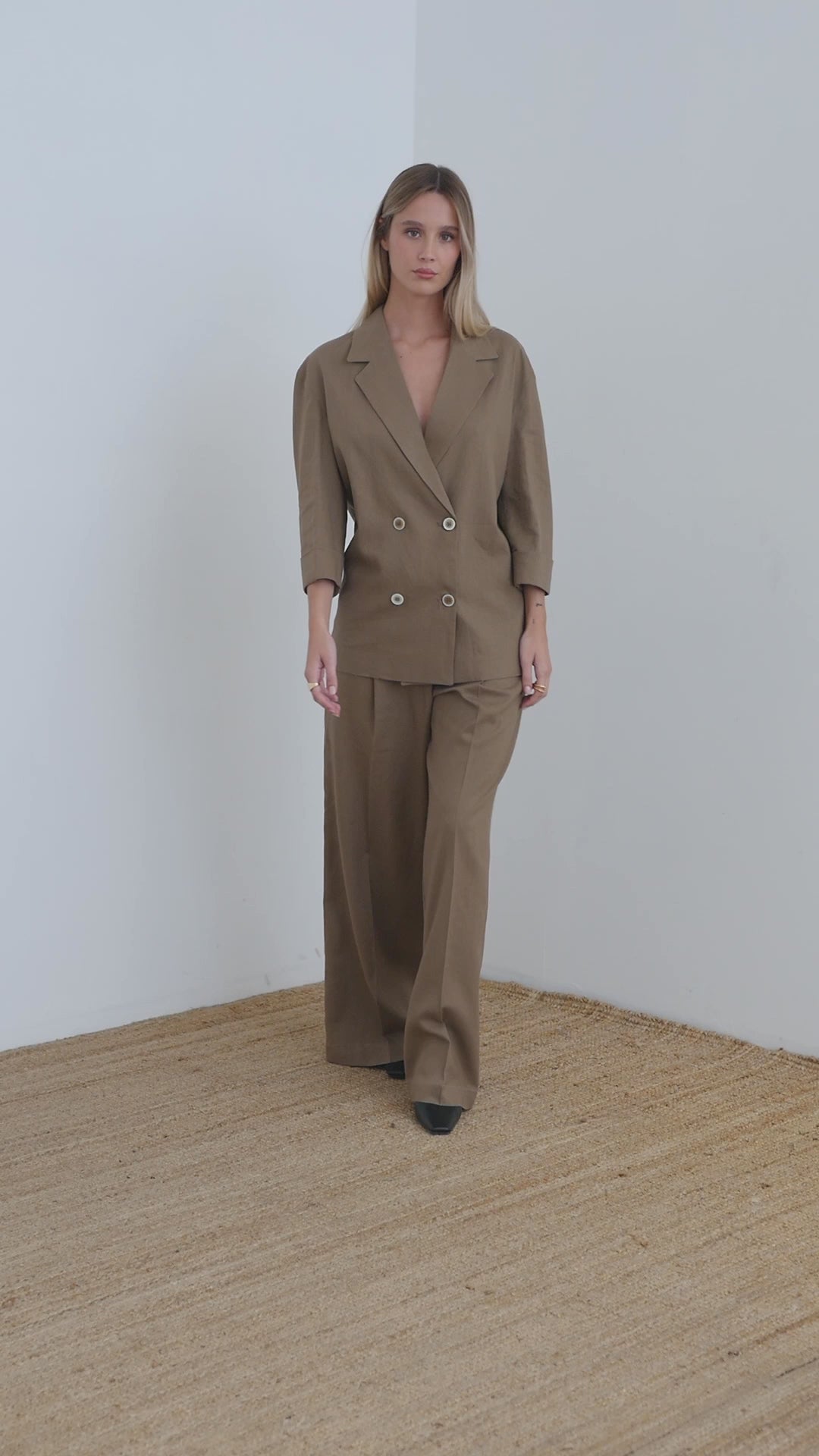 Linen trousers