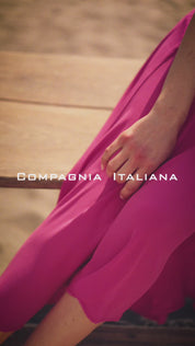 Viscose midi dress