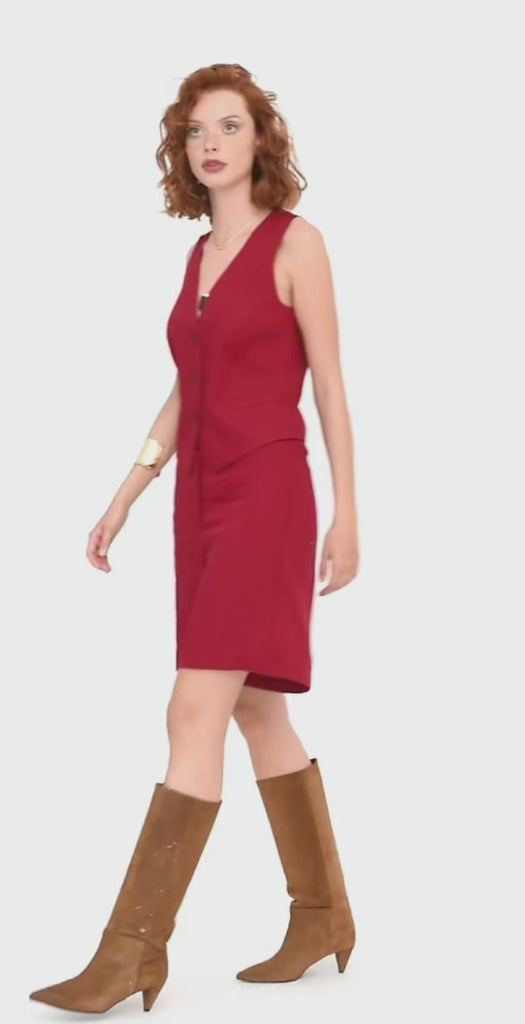 Gilet in misto lino | Uncategorized da donna