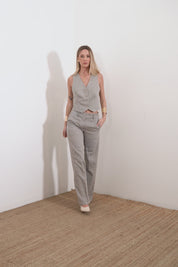 Gilet in lino cotone - Compagnia Italiana