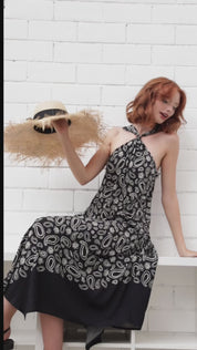 Abito lungo con stampa bandana | Uncategorized da donna