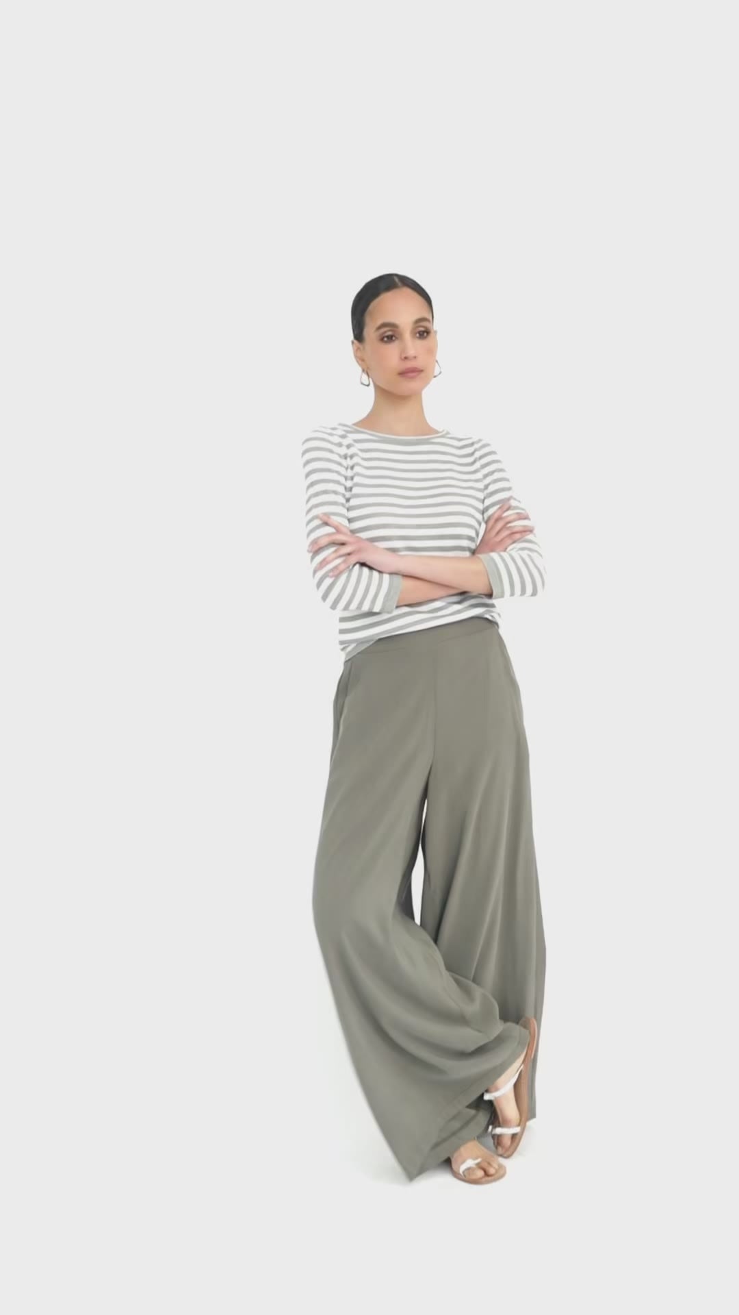 Pantalone fluido gamba larga | Uncategorized da donna