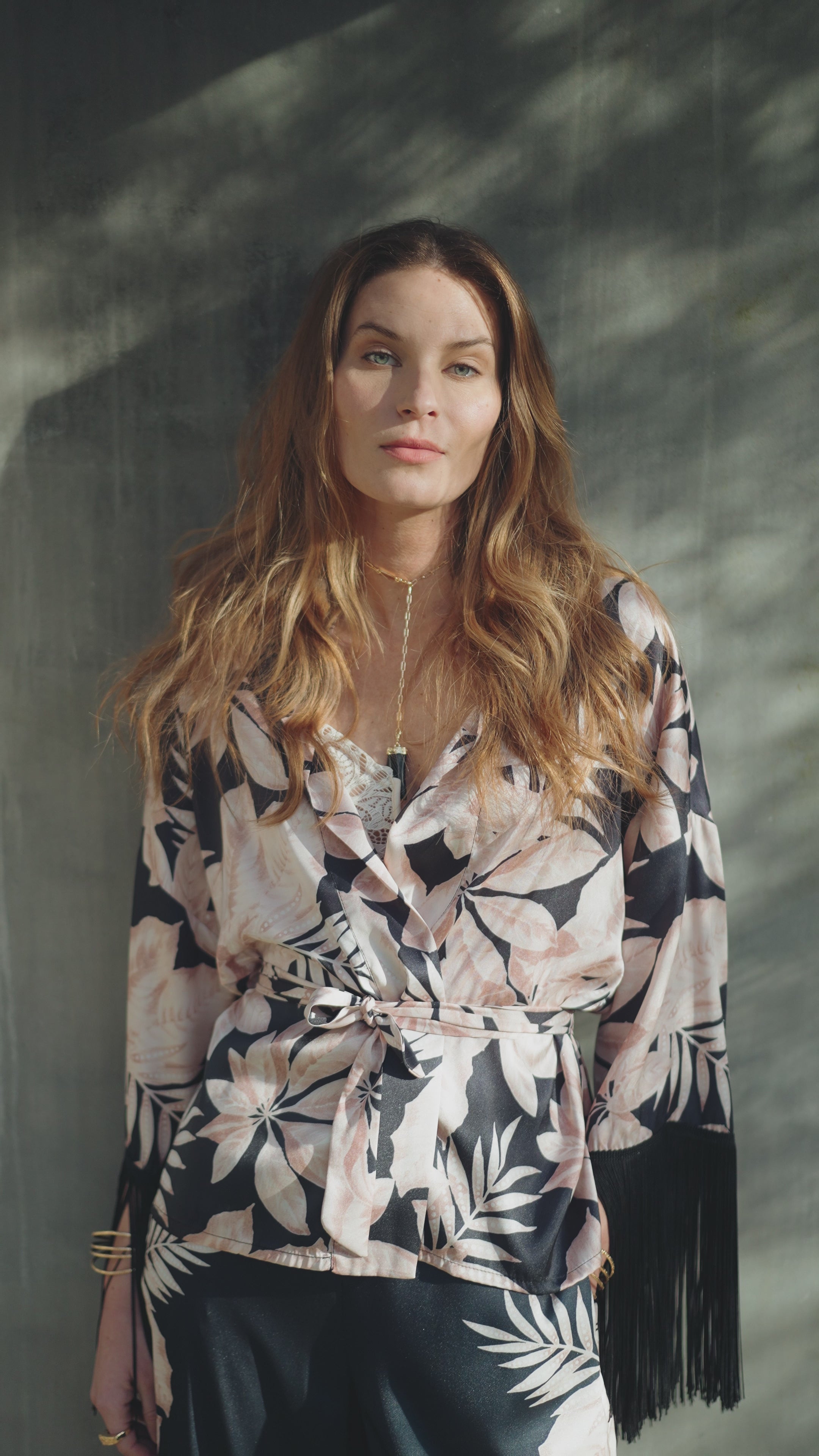 Kimono con frangia - Compagnia Italiana