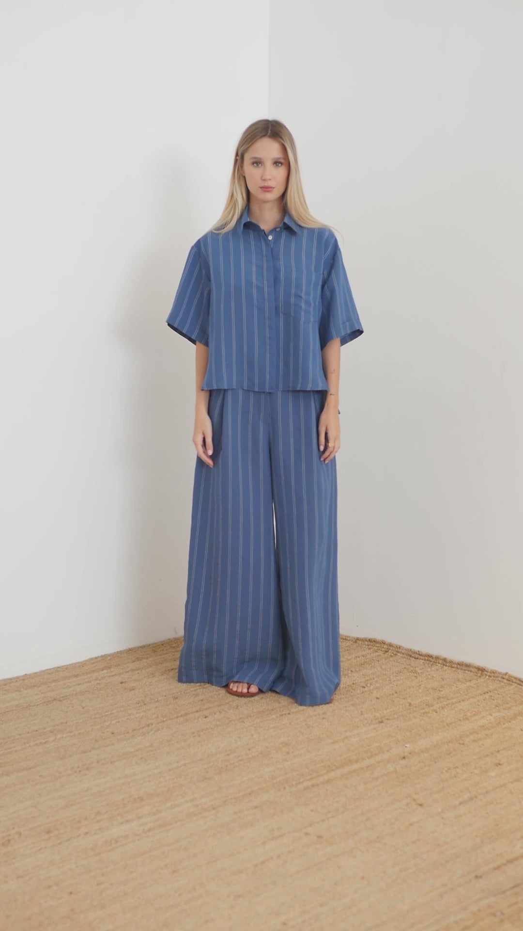 Camicia doppia riga