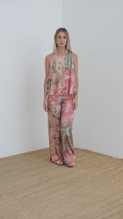 Pantalone stampa patch