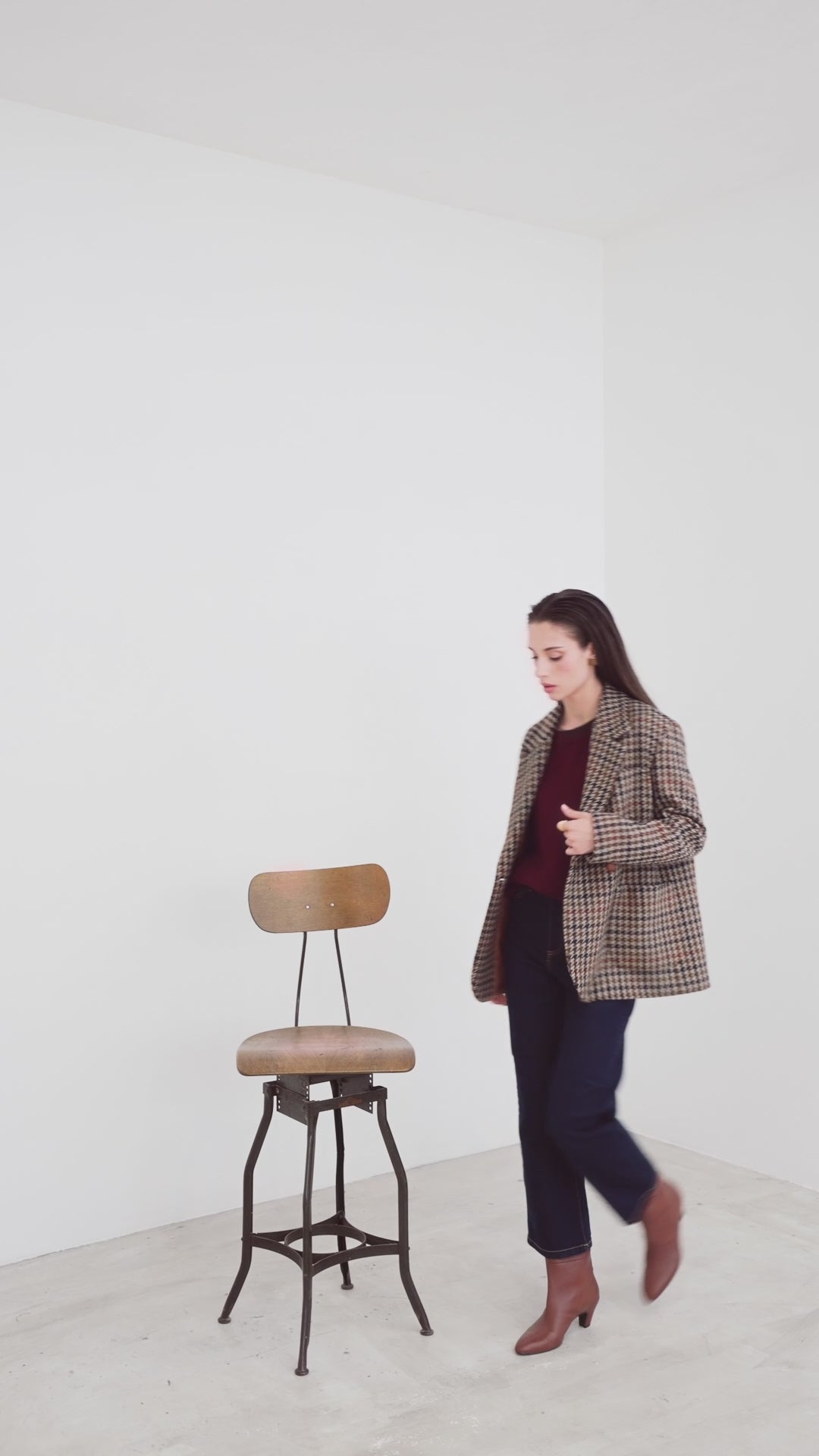 Houndstooth jacket