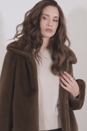 Maglia in pura lana girocollo FRIENDLY SWEATER