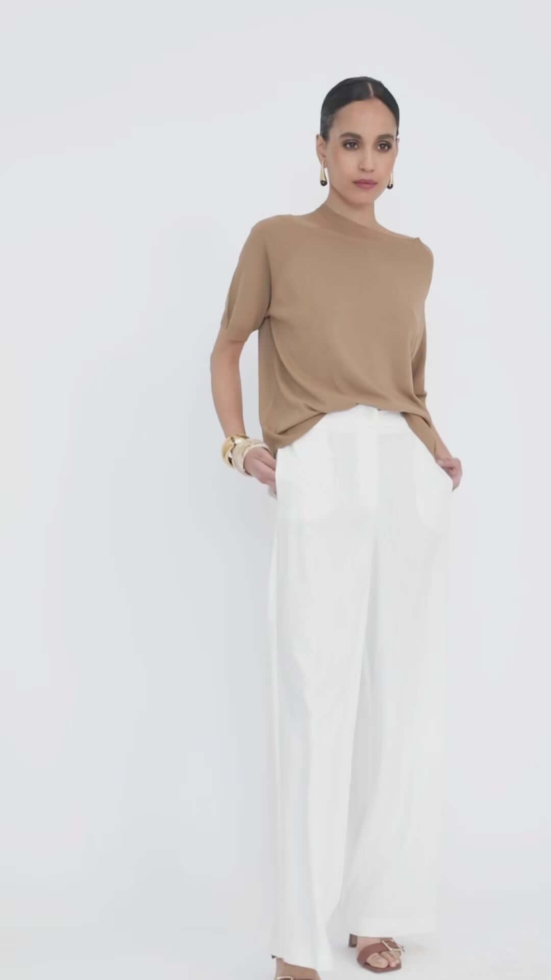 Maglia fluida mezza manica - Compagnia Italiana