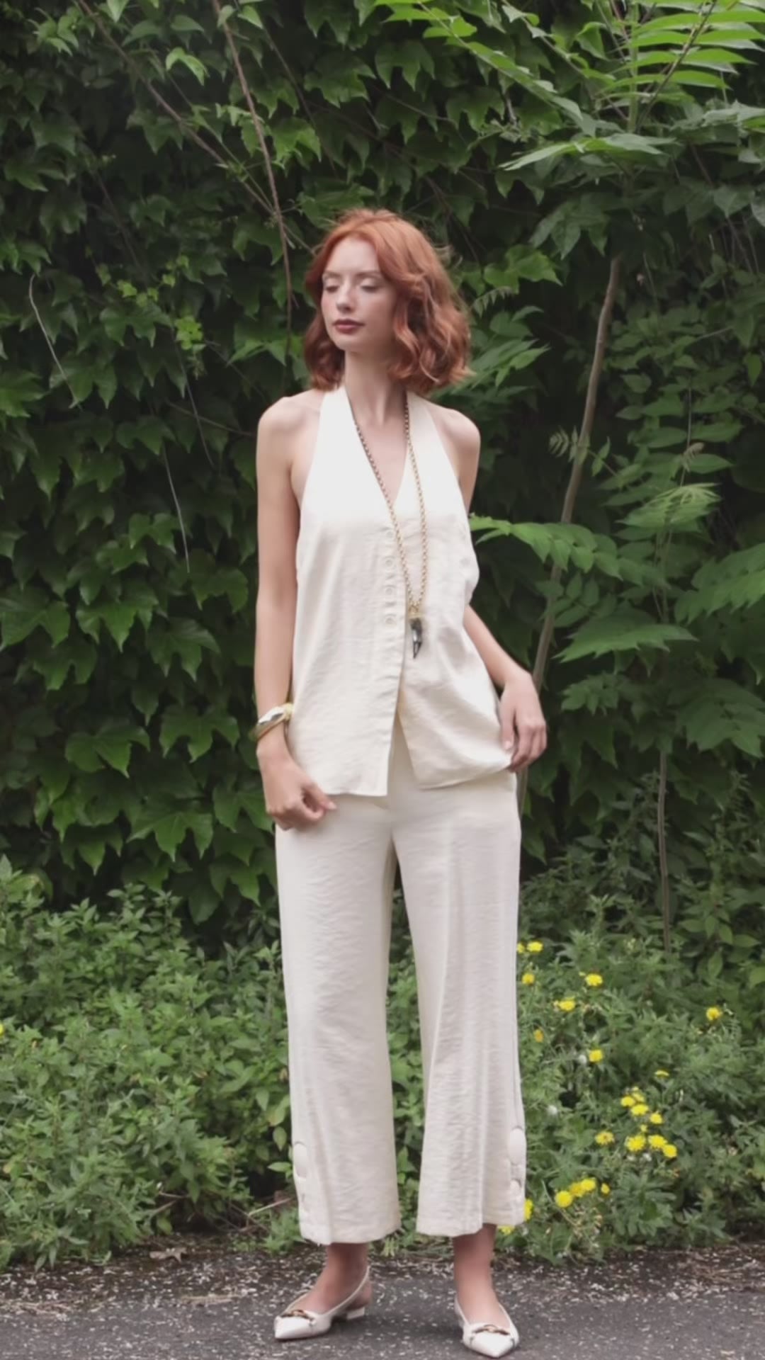 Pantalone con dettaglio