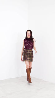 K KULTURE Lace Sleeveless Top