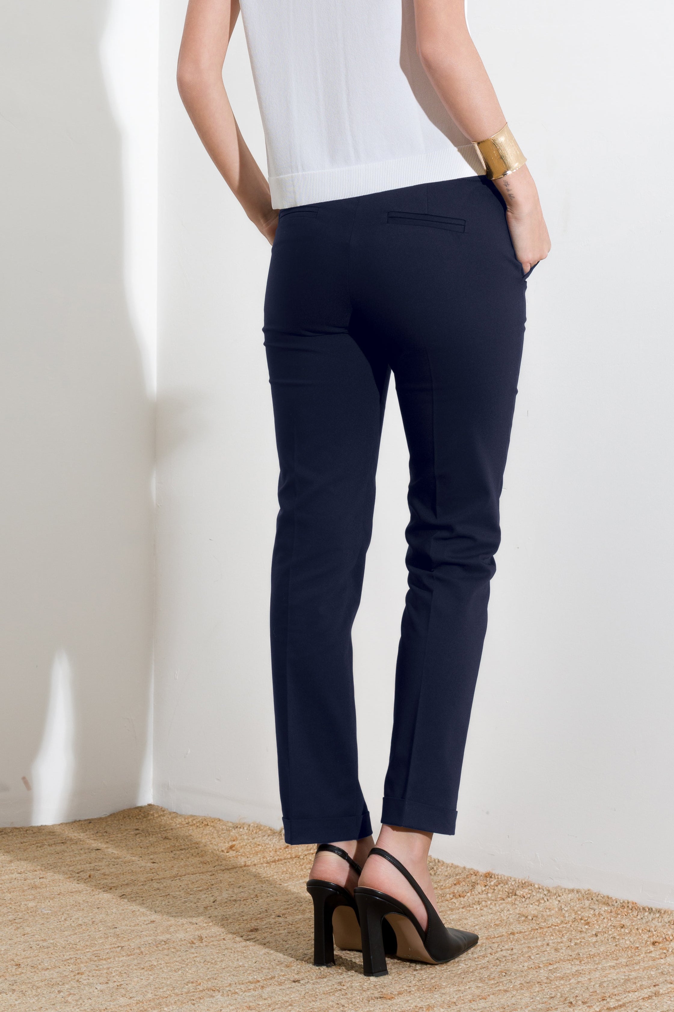 Pantalone in doppio cotone