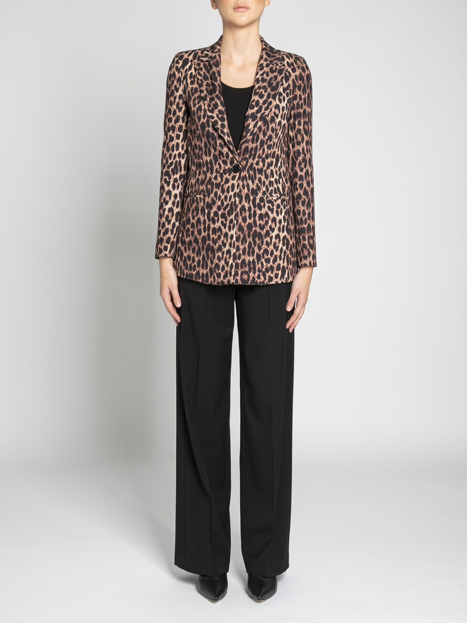 Blazer stampa animalier