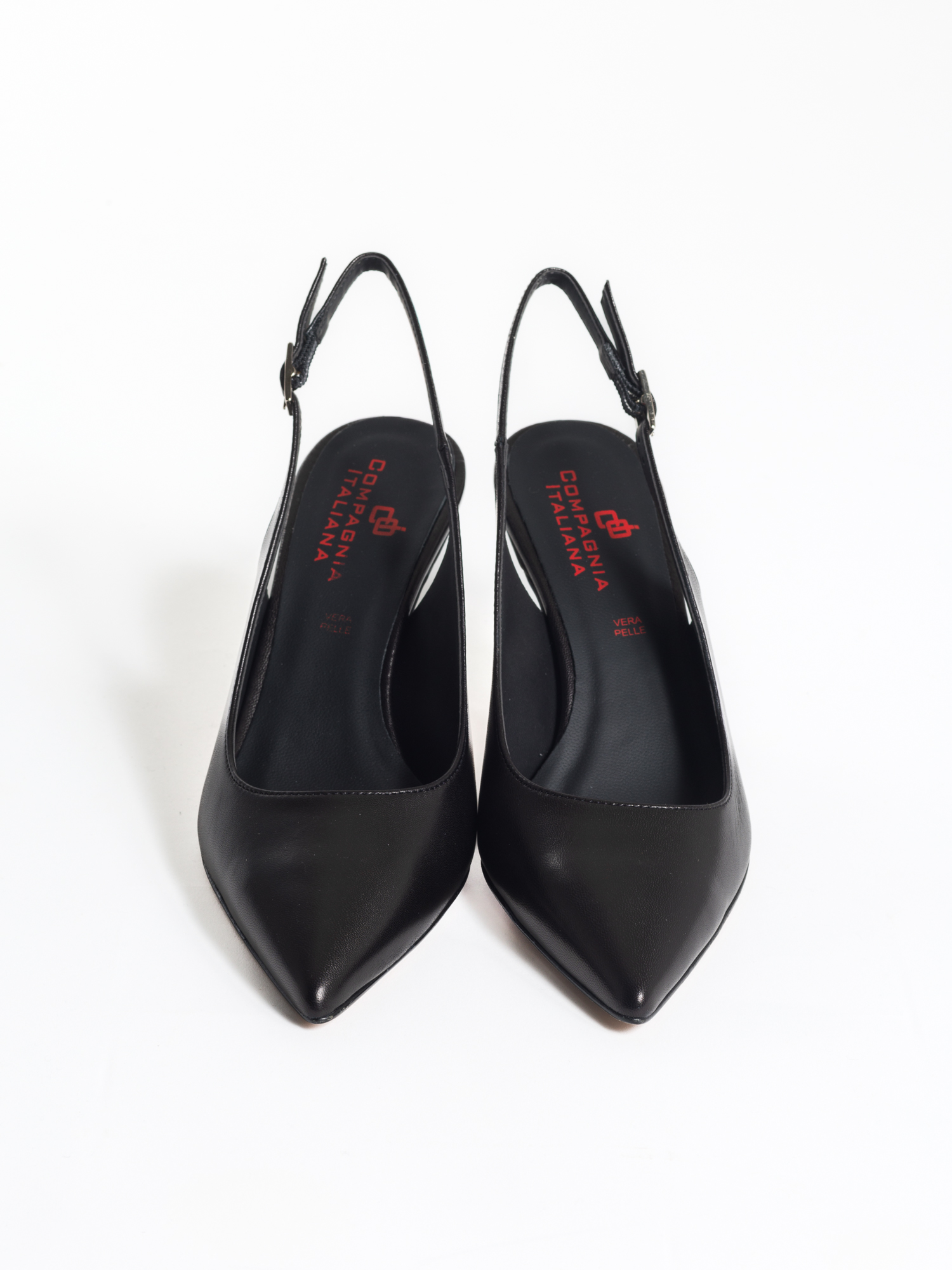 Decollete slingback